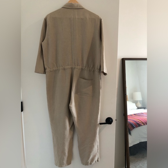 Mod Ref Linen Blend Jumpsuit - Picture 2 of 5